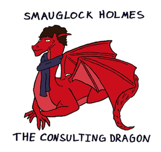 Illustration for article titled Behold the Smauglock: Half Sherlock, half Smaug, 100% Benedict Cumberbatch!